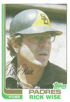 1982 Topps #330 Rick Wise Front
