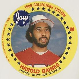 1986 Jays Discs #NNO Harold Baines Front