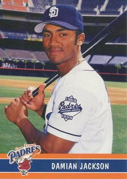 1999 Keebler San Diego Padres #10 Damian Jackson Front