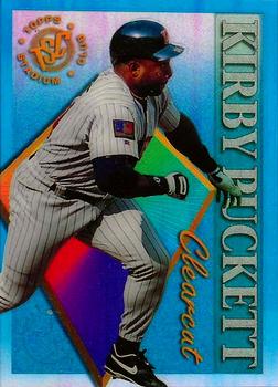 1995 Stadium Club - Clear Cut Members Only #12 Kirby Puckett Front