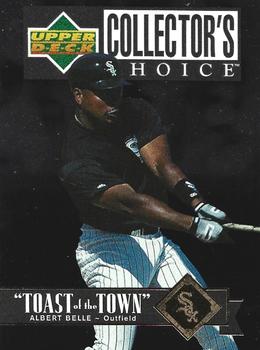 1997 Collector's Choice - Toast of the Town #T10 Albert Belle Front