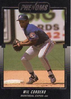 1992 Donruss The Rookies - Phenoms #BC-20 Wil Cordero Front