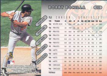 1997 Donruss #102 Bobby Bonilla Back