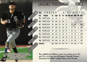 1997 Donruss #22 Robin Ventura Back