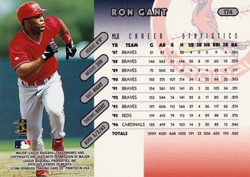 1997 Donruss #174 Ron Gant Back