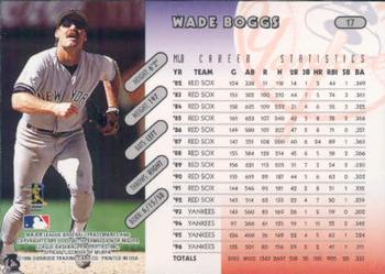 1997 Donruss #17 Wade Boggs Back