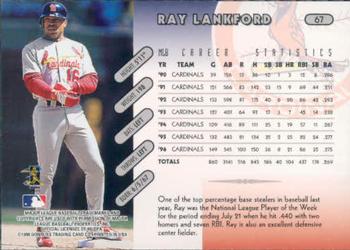 1997 Donruss #67 Ray Lankford Back