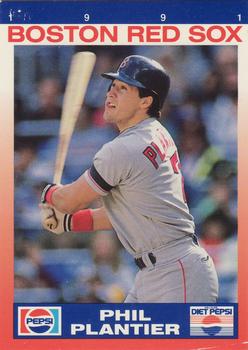 1991 Pepsi Boston Red Sox #NNO Phil Plantier Front