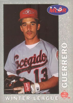 1993 Lime Rock Dominican Winter League #20 Mike Guerrero Front