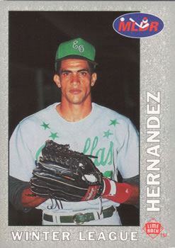 1993 Lime Rock Dominican Winter League #54 Cesar Hernandez Front