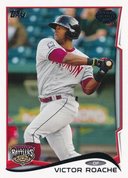 2014 Topps Pro Debut #44 Victor Roache Front