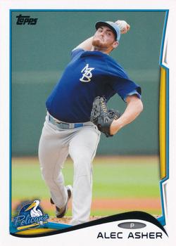2014 Topps Pro Debut #123 Alec Asher Front