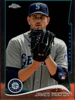 2014 Topps Chrome #21 James Paxton Front