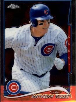 2014 Topps Chrome #58 Anthony Rizzo Front