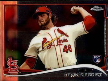 2014 Topps Chrome #81 Kevin Siegrist Front