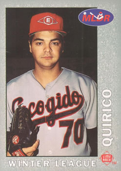 1993 Lime Rock Dominican Winter League - Diamond Stars #13 Rafael Quirico Front