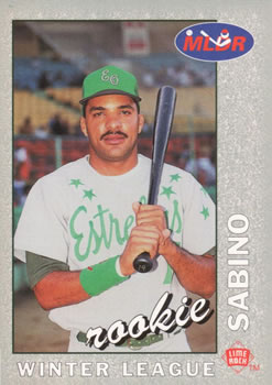 1993 Lime Rock Dominican Winter League - Diamond Stars #36 Miguel Sabino Front