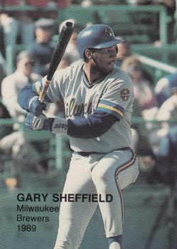 1989 Rookies Superstars (unlicensed) #5 Gary Sheffield Front