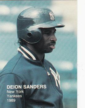 1989 Rookies Superstars (unlicensed) #8 Deion Sanders Front