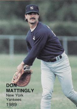 1989 Pacific Cards & Comics Playball U.S.A. (unlicensed) #3 Don Mattingly Front
