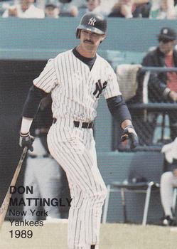 1989 Pacific Cards & Comics Playball U.S.A. (unlicensed) #13 Don Mattingly Front