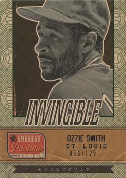 2013 Panini America's Pastime - Invincible #I7 Ozzie Smith Front