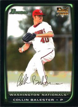 2008 Bowman Draft Picks & Prospects #BDP6 Collin Balester Front