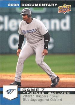 2008 Upper Deck Documentary #287 Frank Thomas Front