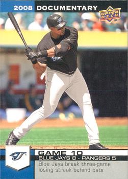 2008 Upper Deck Documentary #290 Frank Thomas Front