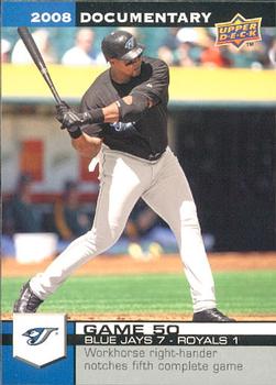 2008 Upper Deck Documentary #1490 Frank Thomas Front