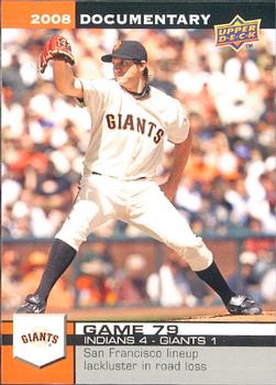 2008 Upper Deck Documentary #2339 Barry Zito Front