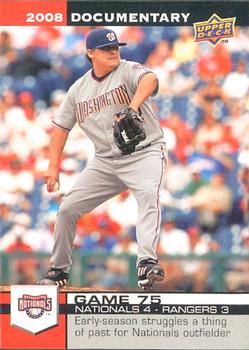 2008 Upper Deck Documentary #2395 Chad Cordero Front