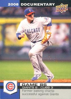 2008 Upper Deck Documentary #2456 Ryan Theriot Front