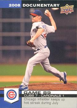 2008 Upper Deck Documentary #2459 Kerry Wood Front