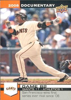 2008 Upper Deck Documentary #2632 Bengie Molina Front