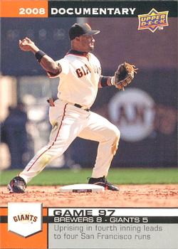 2008 Upper Deck Documentary #2937 Ray Durham Front