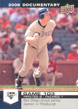2008 Upper Deck Documentary #3069 Chase Headley Front