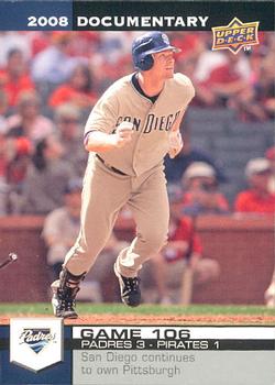 2008 Upper Deck Documentary #3159 Chase Headley Front