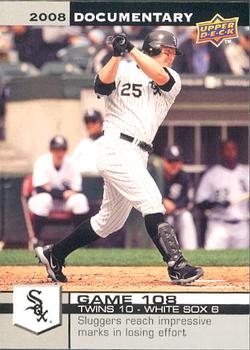 2008 Upper Deck Documentary #3200 Jim Thome Front