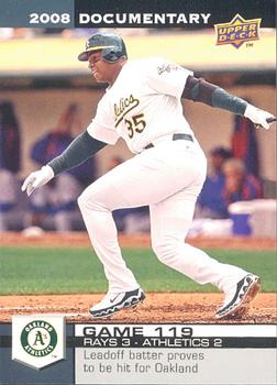 2008 Upper Deck Documentary #3598 Frank Thomas Front