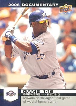 2008 Upper Deck Documentary #4396 Mike Cameron Front