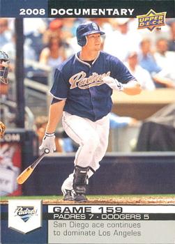 2008 Upper Deck Documentary #4778 Chase Headley Front