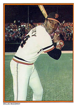 1985 Topps Circle K All Time Home Run Kings #8 Willie McCovey Front