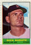 1964 Bazooka Stamps #NNO Dick Radatz Front