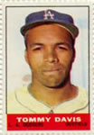 1964 Bazooka Stamps #NNO Tommy Davis Front