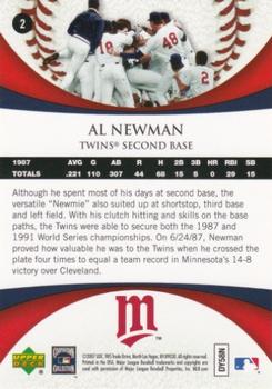 2007 Upper Deck 1987 World Series 20th Anniversary #2 Al Newman Back