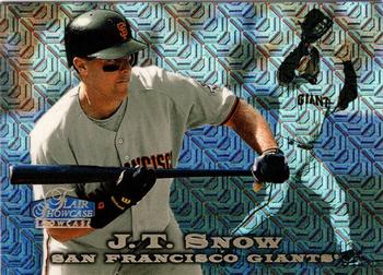 1998 Flair Showcase - Flair Showcase Row 0 (Showcase) #102 J.T. Snow Front