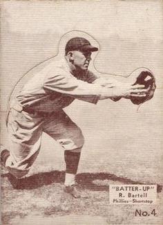 1934-36 Batter-Up (R318) #4 Dick Bartell Front