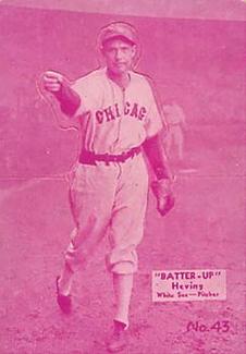 1934-36 Batter-Up (R318) #43 Joe Heving Front