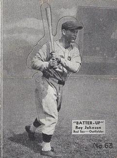 1934-36 Batter-Up (R318) #63 Roy Johnson Front